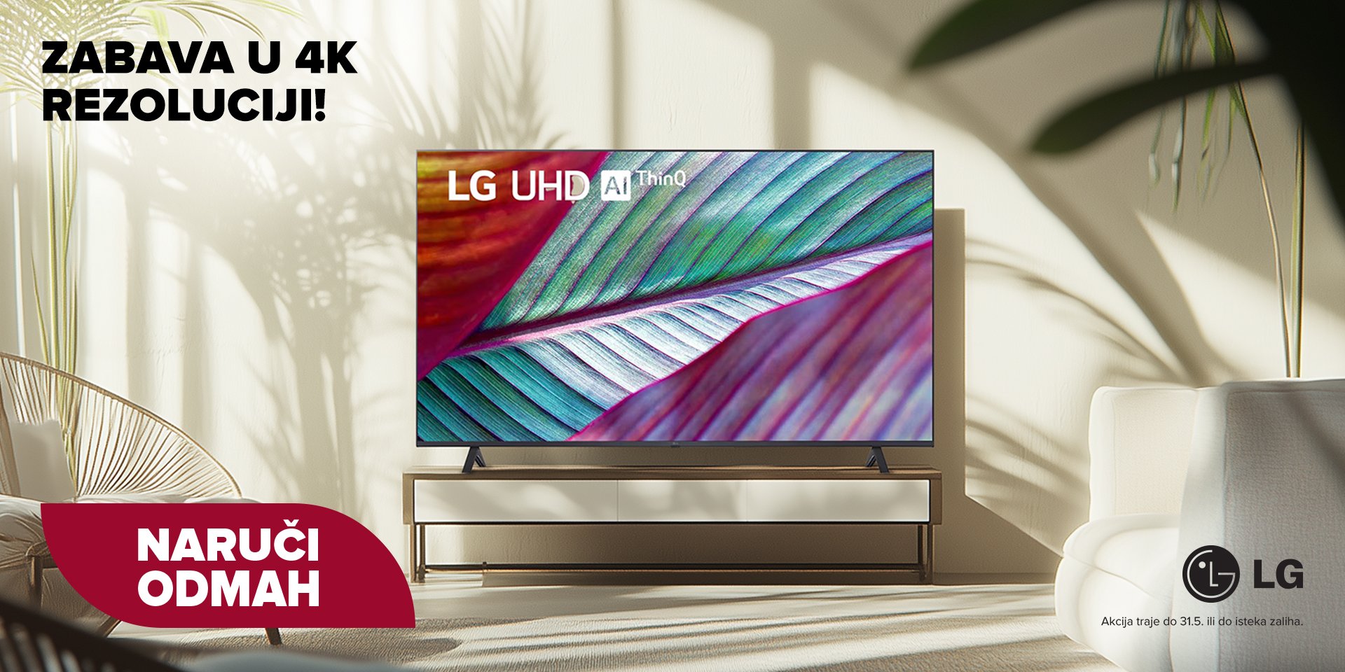 LG televizor svibanj
